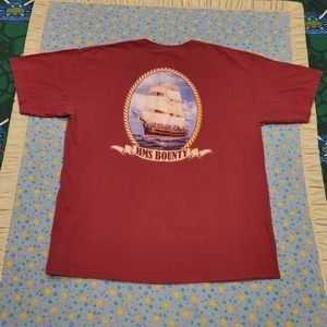 ⛵️🇬🇧 HMS Bounty Shirt 🔥  Vintage England Royal Navy Ship 🚢 History Britain